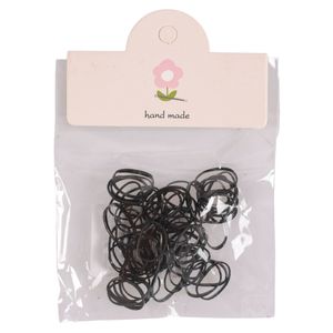 Ligas negras p \ cabello 50pcs ref:of0117