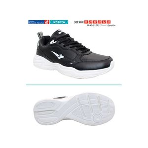 Zapato  hombre ref:jx8202a black \ white (38-43)