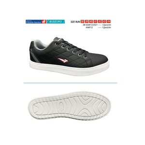 Calzado  sneaker hombre 1581021m3 black-white(38-43)