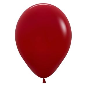 Globo fashion s r-12 rojo imperial 016 \ 403588 x100 pz.