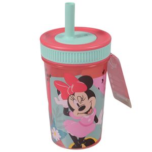 Vaso c \ tapa sorbete minnie mouse being more 74486 465ml