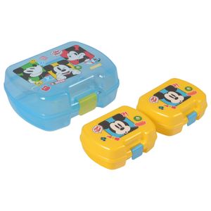 Set de 3 Loncheras Mickey Mouse Stor, Fun-Tastic, 74329