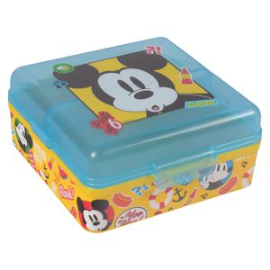 Lonchera Multi Compartimento Mickey Mouse Stor, 14x14x6cm, 74393