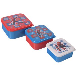 Set de 3 Loncheras Spiderman Stor, Midnight Flyer, 74778