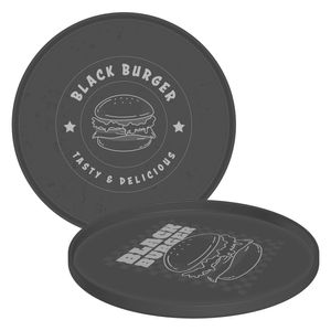 Plato tramontina black burger ref:23797 \ 651