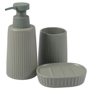 Accesorio p \ baño ceramica x3 pz.ref:cn b4455 3pcs