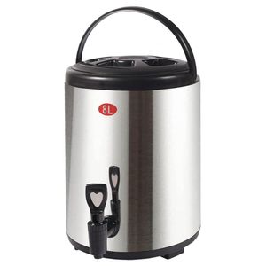 Termo Dispensador, Agarradera, Acero, Gris, 8lt, 23x32cm, san4270