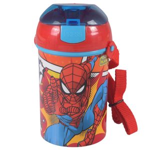 Tomatodo Pop Up Spiderman Stor, 450ml, 15x8cm, 74769