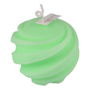 Vela Decorativa, Forma de Manzana, Verde, 6cm, HM0374