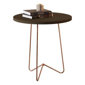 Mesa centro jb 8004 luxo canela bronze ref:27714