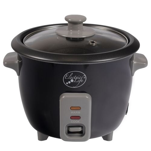 Olla Arrocera Electric Life, 0.6 Litros, 400W, Fácil Manejo, Blanco, UN2560