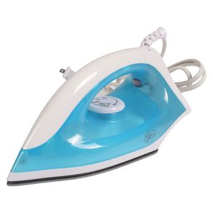 Plancha de Ropa Electric Life, 1000W, Seca, Calentamiento Rápido, Azul, LM-300