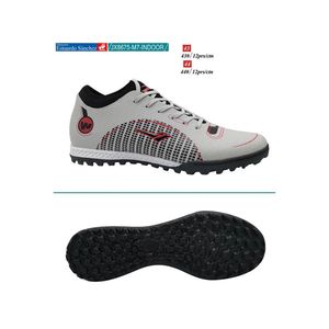 Calzado futbol pupillo hombre jx8675-m7-indoor (43-44) silver \ black \ red