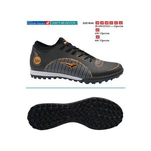 Calzado futbol pupillo hombre jx8675-m8-indoor (38-43) black \ orange