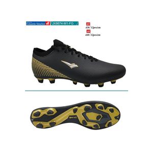 Calzado futbol pupo hombre jx8674-m1-fg (43-44) black \ gold