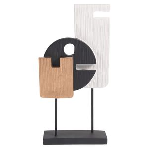 Adorno Figura Abstracta, Resina, 15x30cm, XL-170225
