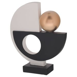 Adorno Figura Carreola de Bebé, Resina, 19x23cm, XL-170228