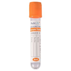 Tubo p \ examen plast.t \ naranja x100 pz.stp14-1003 (13x75mm)
