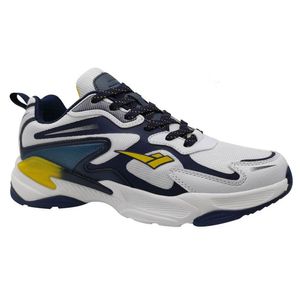 Calzado Deportivo, Running, Hombre, White Navy Yellow, Talla 44, JX8811M2