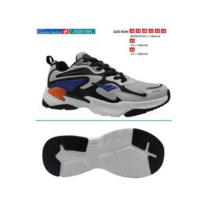 Calzado  running hombre ref:jx8811m4 lt.grey \ black \ royal \ orange (43)