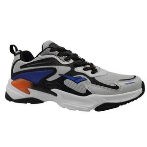 Calzado  running hombre ref:jx8811m4 lt.grey \ black \ royal \ orange (44)