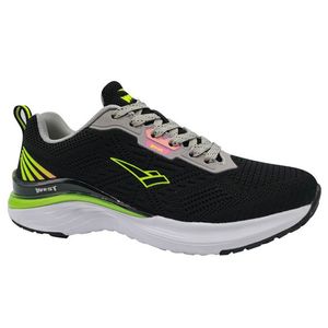 Calzado  running mujer ref:jx8814w4 black \ lt.grey \ lime (36)