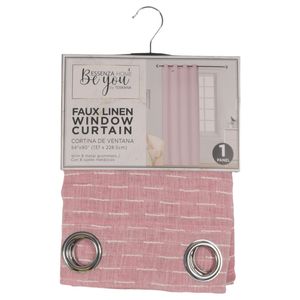 Cortina p \ ventana rosado 54x90 pulg.ref:715-0447066