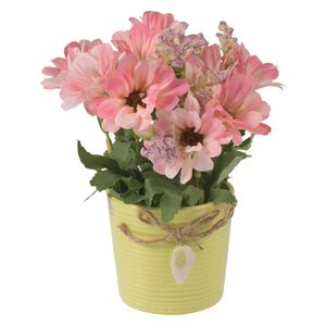 Flor artificial c \ maceta es22793