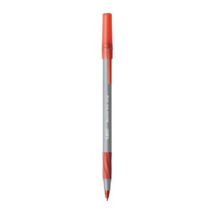 Bolígrafo Bic Round Stic, Rojo, Punta Media, 947467