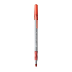 Boligrafo bic round stic p \ media rojo ref:947467