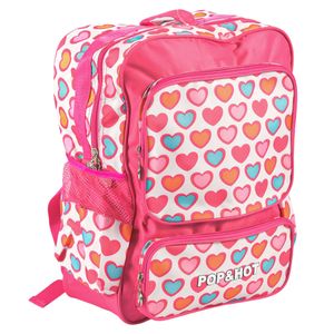 Mochila Escolar Pop Hot, 42x33x20cm, hf-3204 032049