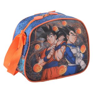 Lonchera Dragon Ball Súper, Azul con Naranja, 11x23x25cm, 804DRG-B1850