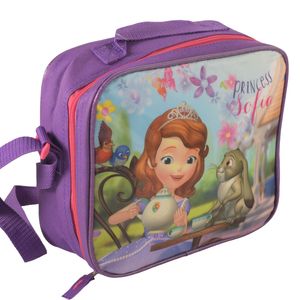 Lonchera Princesita Sofia, Lila, 10x22x25cm, EHB162101-MR