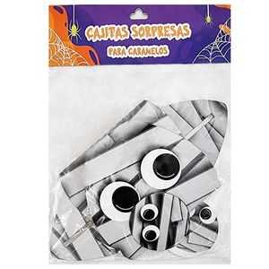 Cajitas halloween momia x4pz. ref:hee22-0179i