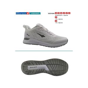 Zapato  hombre jx8654m3 white \ lt.grey (38-43)