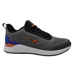 Zapato  hombre jx8654m6 black \ dk.grey \ navy \ orange (43-44)