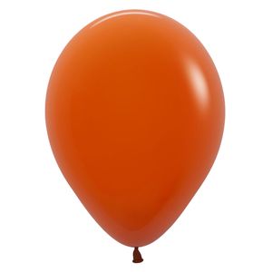 Globo fashion s r-9 naranja cobrizo 062 \ 404424 x100 pz.