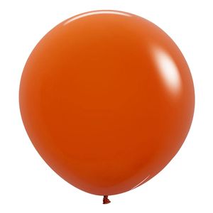 Globo fashion r-24 naranja cobrizo 062 \ 404509 x3 pz.