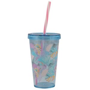 Vaso plast.colours leaf c \ sorbete 161448-011p 660cc