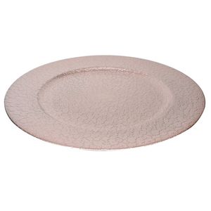 Plato base dec.plast. rosa ref:187296lc (32.5x32.5x1.5)