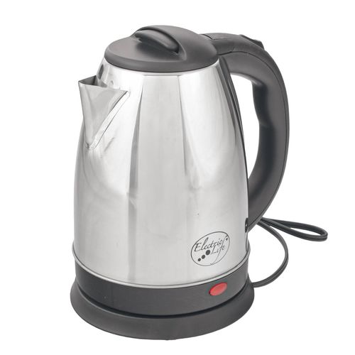 Jarra Electrica Electric Life, Gris, 1.8lt, 23x24cm, zk-02