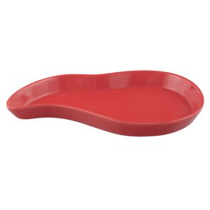 Bandeja ceramica rojo ref:sbxh15957 (33x18x4cm)