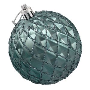 Adorno nav.bola x4 pz.verde ref:es24730 (8cm)