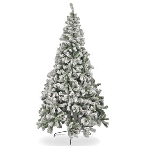 Arbol alaska frondoso nevado cuerpo rama pvc 8pies