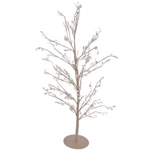 Adorno nav.arbol acrilico champagne ref:es24304 (65cm)