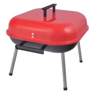 Asador a Carbón, Portátil, de Mesa, 40x33x40cm, yh19014c