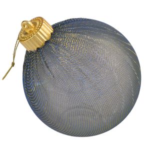 Adorno nav.bola x2 pz.azul ref:es24483 (10cm)