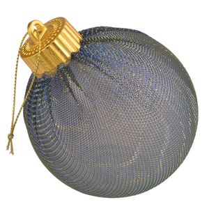 Adorno nav.bola x3 pz.azul ref:es24484 (8cm)