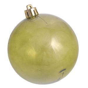Adorno nav.bola x4 pz.ref:ar3-8004p \ olive 8cm
