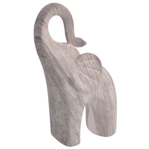 Adorno Decorativo Figura Elefante, Gris, 15x17cm, E77-18687M